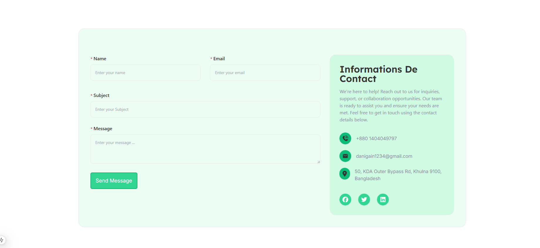 Contact