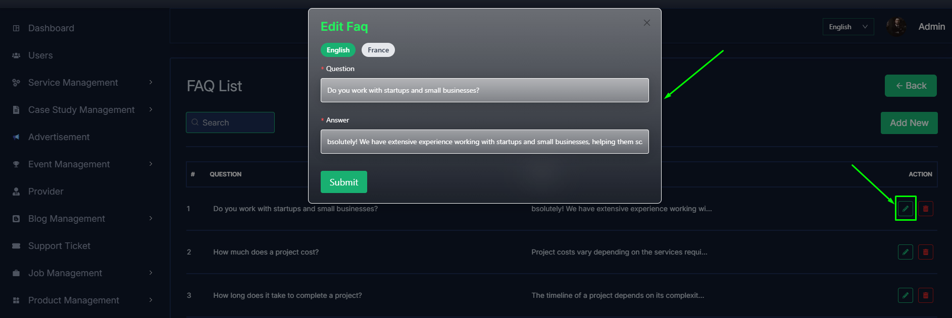 Edit FAQ
